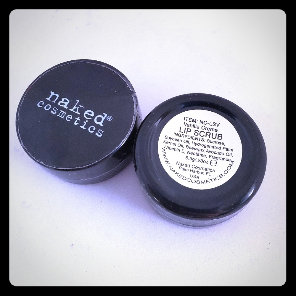 Naked cosmetics lip scrub lot Vanilla Creme 🆕️